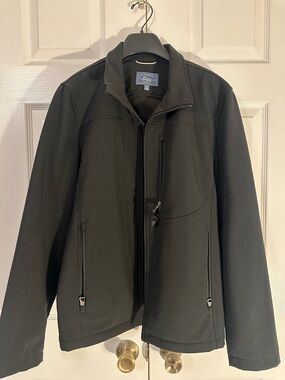Bass Men's Black Lightweight Shirt Jacket